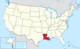 Louisiana map