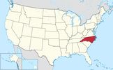 North Carolina map