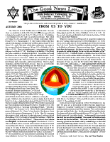 Autumn 2008 newsletter in English