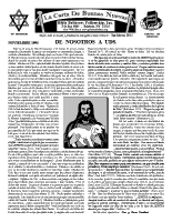 November 1995 newsletter in Spanish