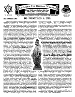 September 1994 newsletter in Spanish